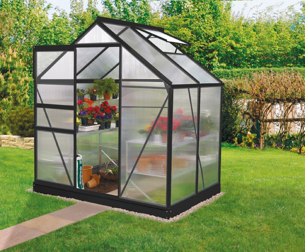 Vitavia Gewächshaus Venus 2500 HKP 6 mm 1310 x 1950 mm Produktbild Vitavia Gewächshaus Venus 2500 HKP 6 mm 1310 x 1950 mm
