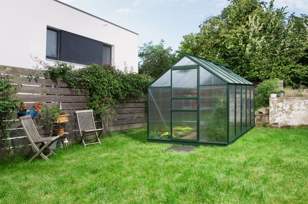Vitavia Gewächshaus Venus 6200 HKP 4 mm smaragd Vitavia Gewächshaus Venus 6200 HKP 4 mm smaragd