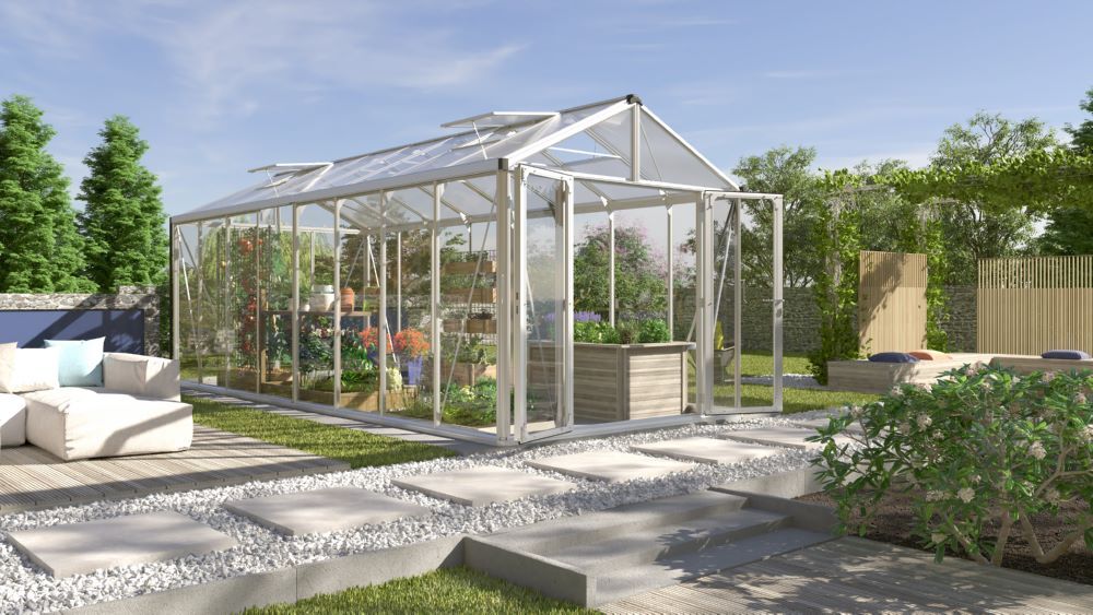 Vitavia Gewächshaus Zeus Comfort 15700 ESG / HKP Produktbild Vitavia Gewächshaus Zeus Comfort 15700 ESG / HKP bild 2