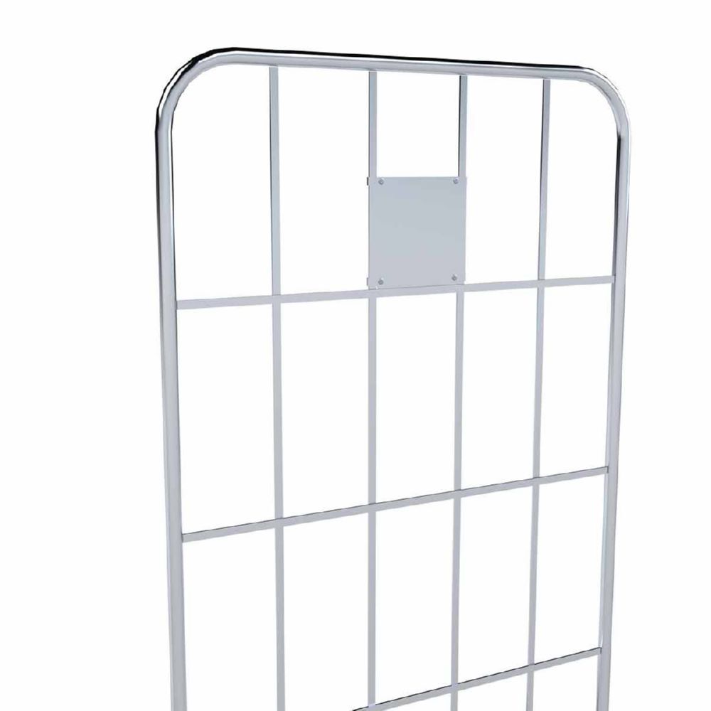ESB Blechtafel für Rollbehälter Seitengitter H 166 mm Produktbild ESB Blechtafel für Rollbehälter Seitengitter H 166 mm