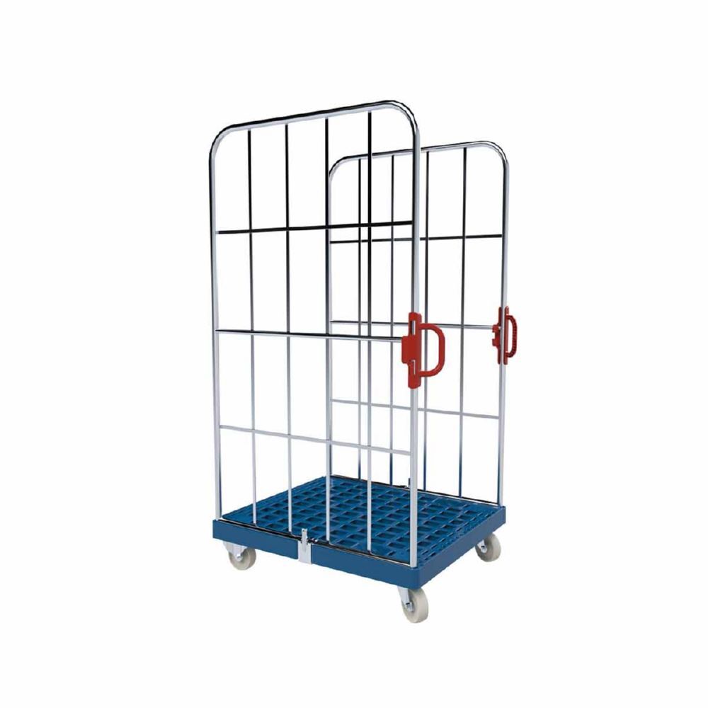 ESB Griff Set KU rot für Rollbehälter Produktbild ESB Griff Set KU rot für Rollbehälter bild 2