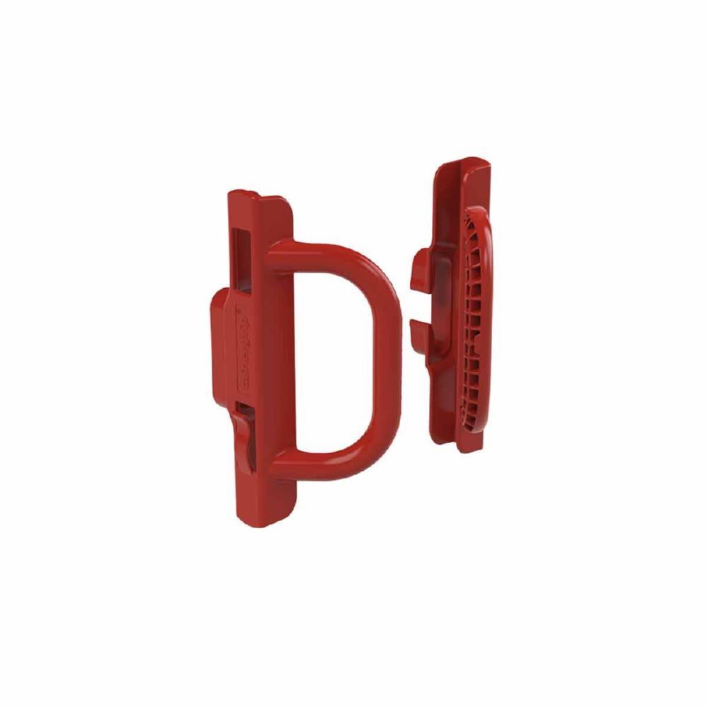 ESB Griff Set KU rot für Rollbehälter Produktbild ESB Griff Set KU rot für Rollbehälter bild 5