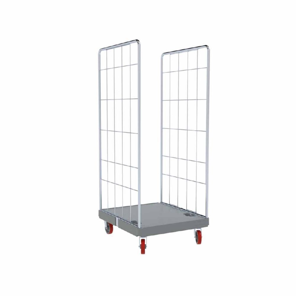 ESB Hygiene Rollbehälter VA 1530 KU grau H 1723 mm Produktbild ESB Hygiene Rollbehälter VA 1530 KU grau H 1723 mm