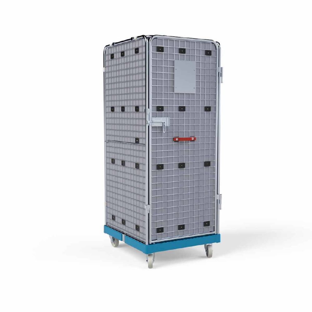 ESB Rollbehälter ADB 1600 KU mit Auskleidung 1 Tür blau H 1810 mm Produktbild ESB Rollbehälter ADB 1600 KU mit Auskleidung 1 Tür blau H 1810 mm bild 6