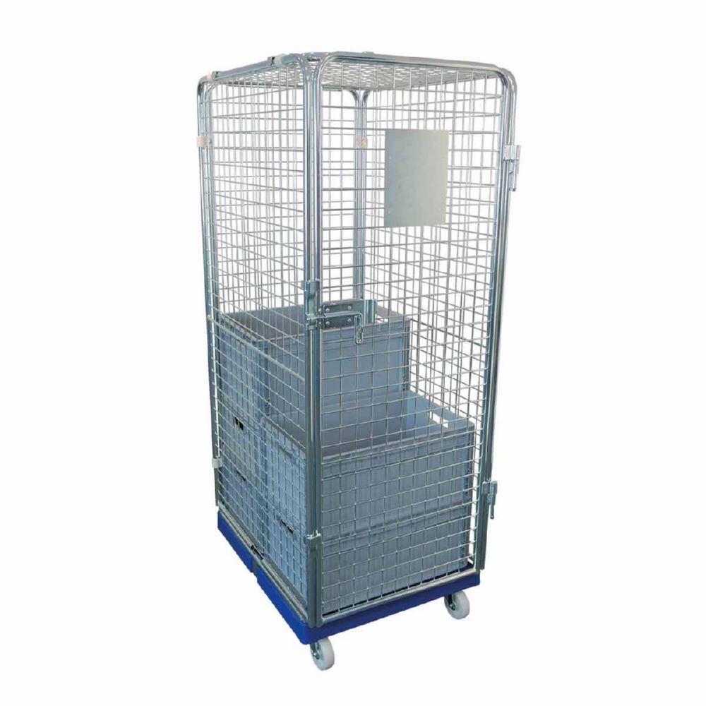 ESB Rollbehälter ADB 1600 KU 5 seitig Farbe blau H 1800 mm Produktbild ESB Rollbehälter ADB 1600 KU 5 seitig Farbe blau H 1800 mm