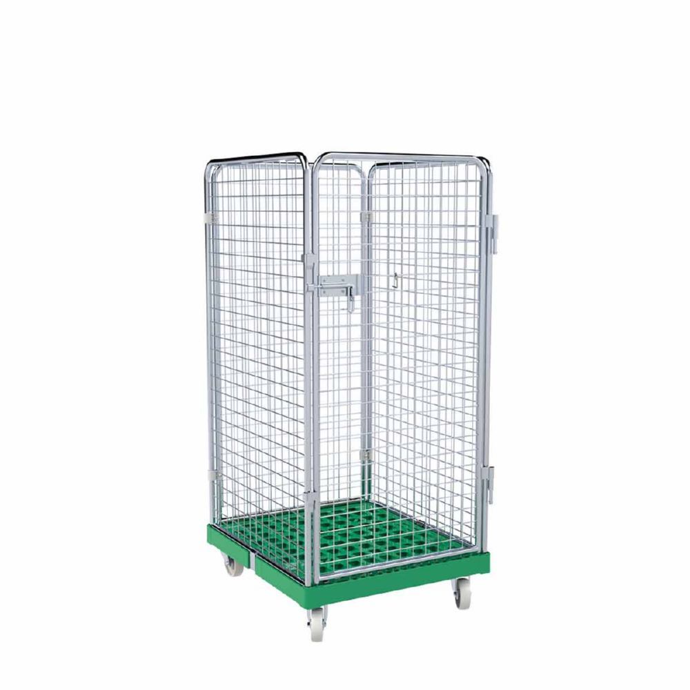 ESB Rollbehälter ADB 1350 KU 1 Tür grün H 1540 mm Produktbild ESB Rollbehälter ADB 1350 KU 1 Tür grün H 1540 mm