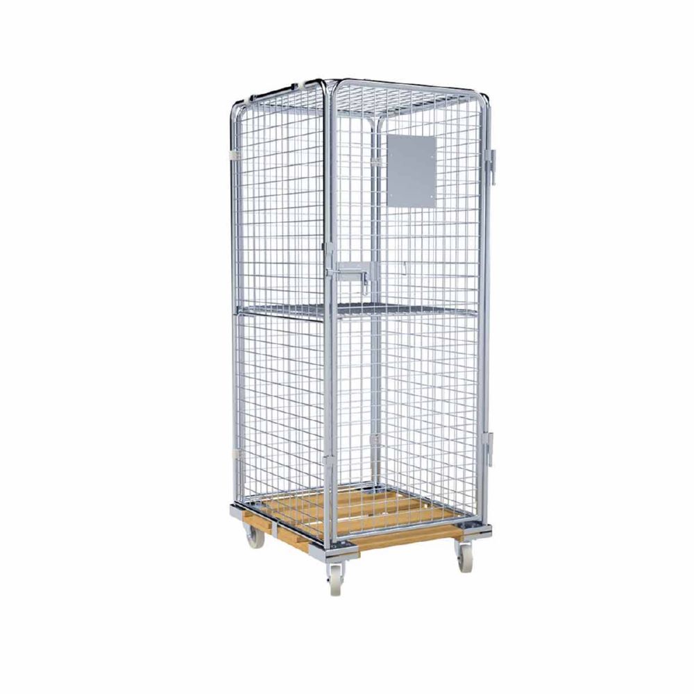 ESB Rollbehälter ADB 1600 HO klappbar 724 x 810 x 1810 mm Produktbild ESB Rollbehälter ADB 1600 HO klappbar 724 x 810 x 1810 mm