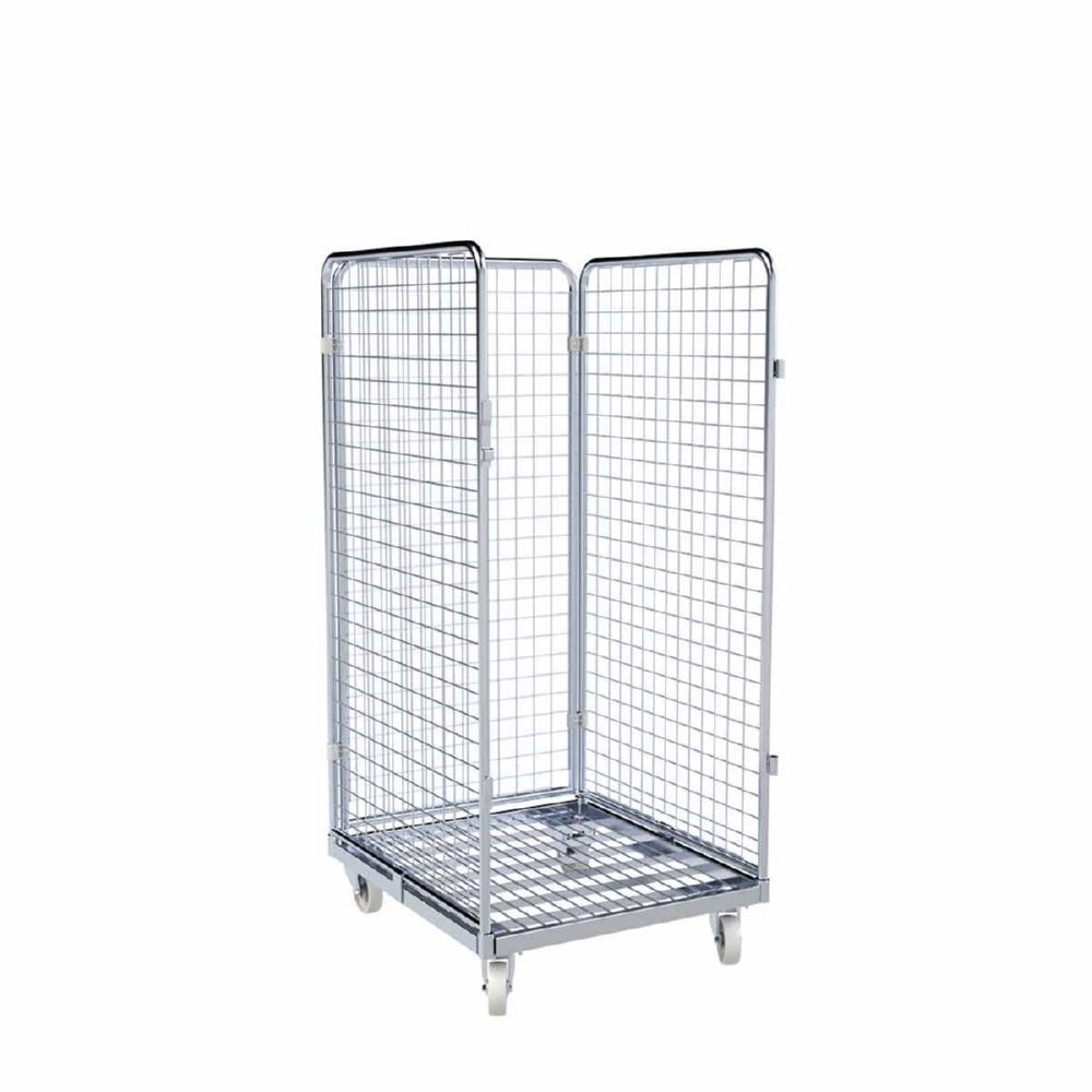 ESB Rollbehälter ADB 3 seitig 1350 ME 710 x 800 x 1540 mm Produktbild ESB Rollbehälter ADB 3 seitig 1350 ME 710 x 800 x 1540 mm