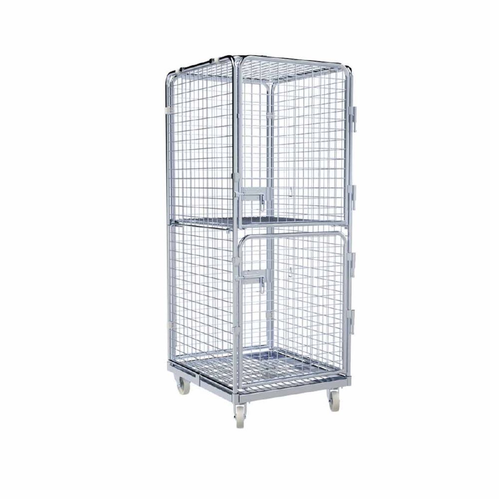 ESB Rollbehälter ADB 1600 ME Zwischenboden klappbar H 1810 mm Produktbild ESB Rollbehälter ADB 1600 ME Zwischenboden klappbar H 1810 mm