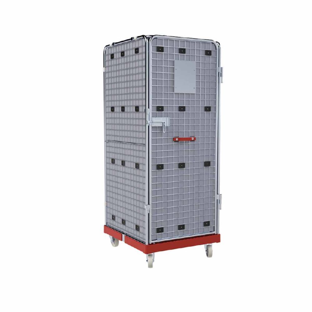 ESB Rollbehälter ADB 1600 KU mit Auskleidung rot H 1810 mm Produktbild ESB Rollbehälter ADB 1600 KU mit Auskleidung rot H 1810 mm