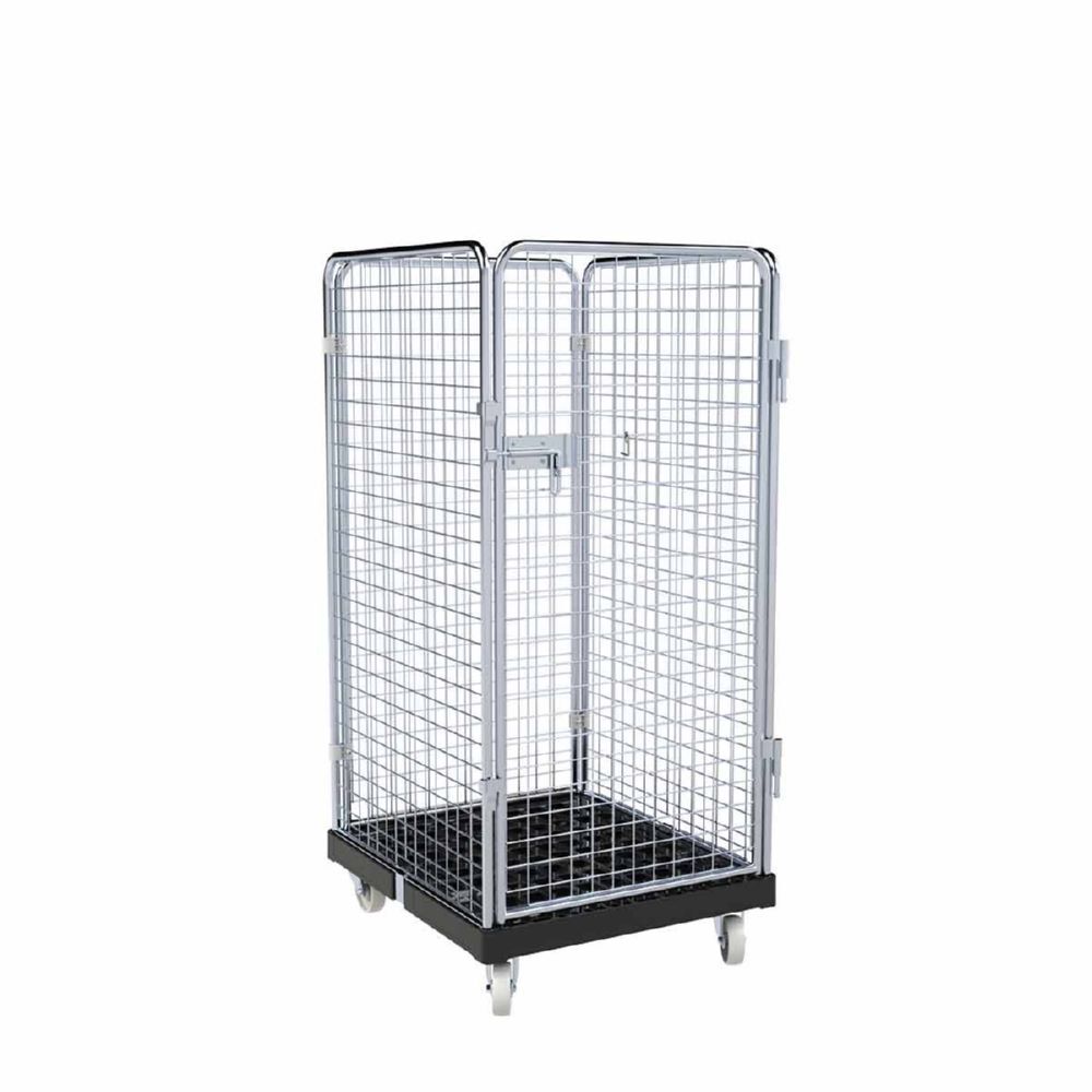 ESB Rollbehälter ADB 1350 KU 1 Tür schwarz 724 x 815 x 1540 mm Produktbild ESB Rollbehälter ADB 1350 KU 1 Tür schwarz 724 x 815 x 1540 mm