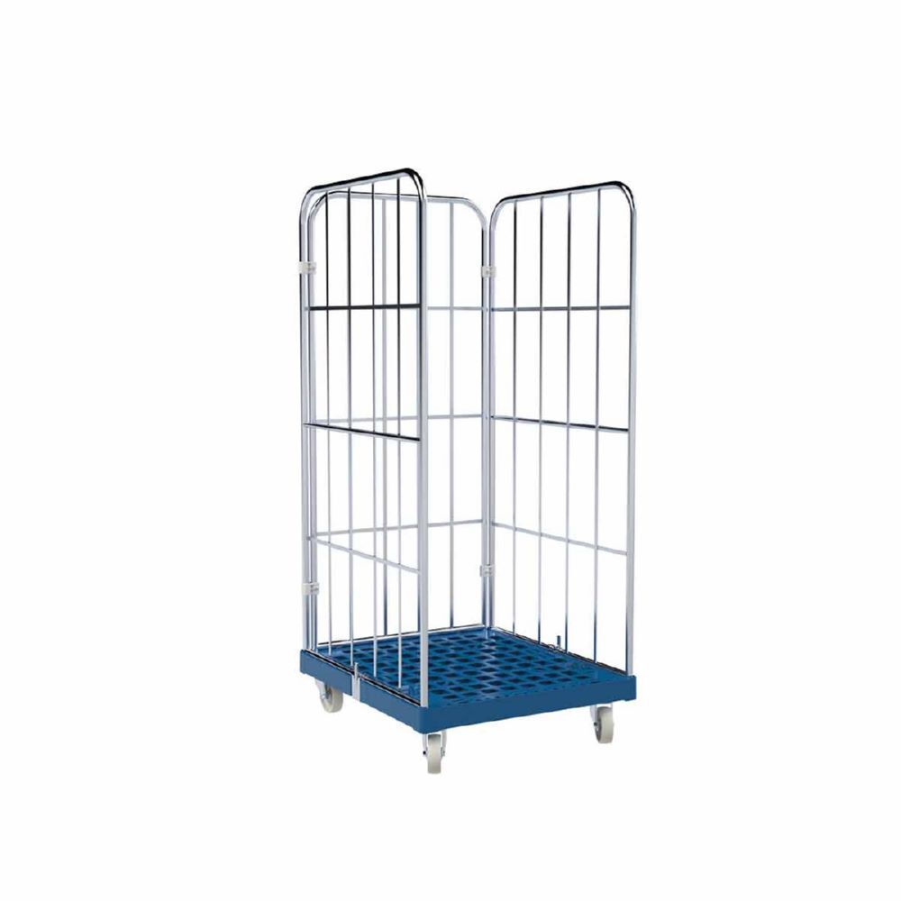 ESB Rollbehälter 1450 KU Cr3 blau H 1630 mm Produktbild ESB Rollbehälter 1450 KU Cr3 blau H 1630 mm