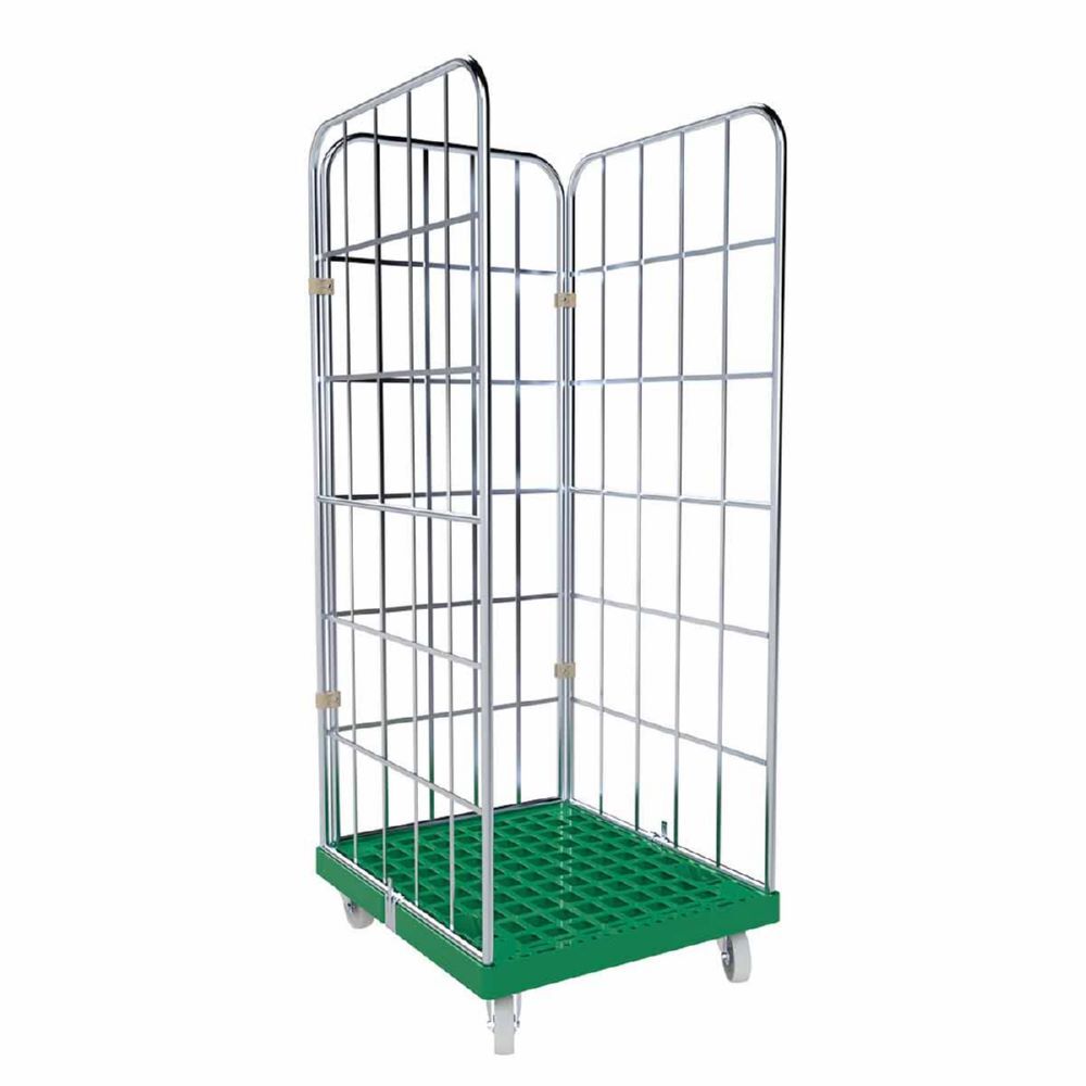 ESB Rollbehälter 1650 KU Typ 3 seitig blau H 1830 mm Produktbild ESB Rollbehälter 1650 KU Typ 3 seitig blau H 1830 mm