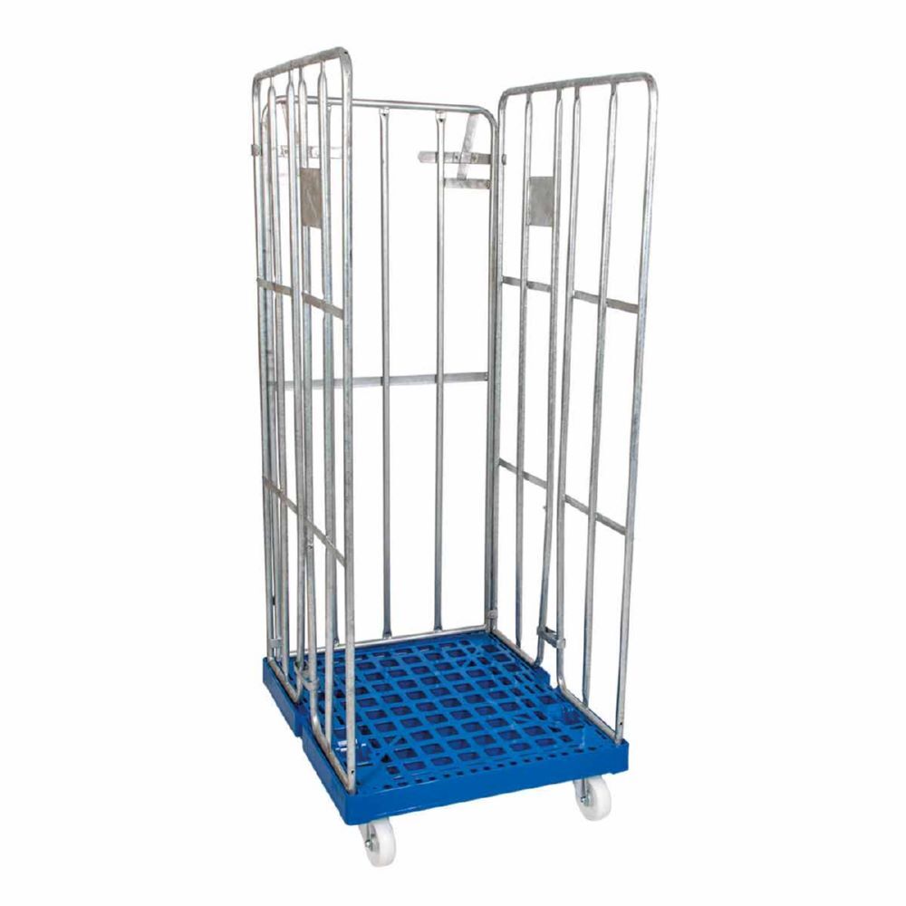 ESB Rollbehälter 1500 KU FH blau 682 x 815 x 1690 mm Produktbild ESB Rollbehälter 1500 KU FH blau 682 x 815 x 1690 mm