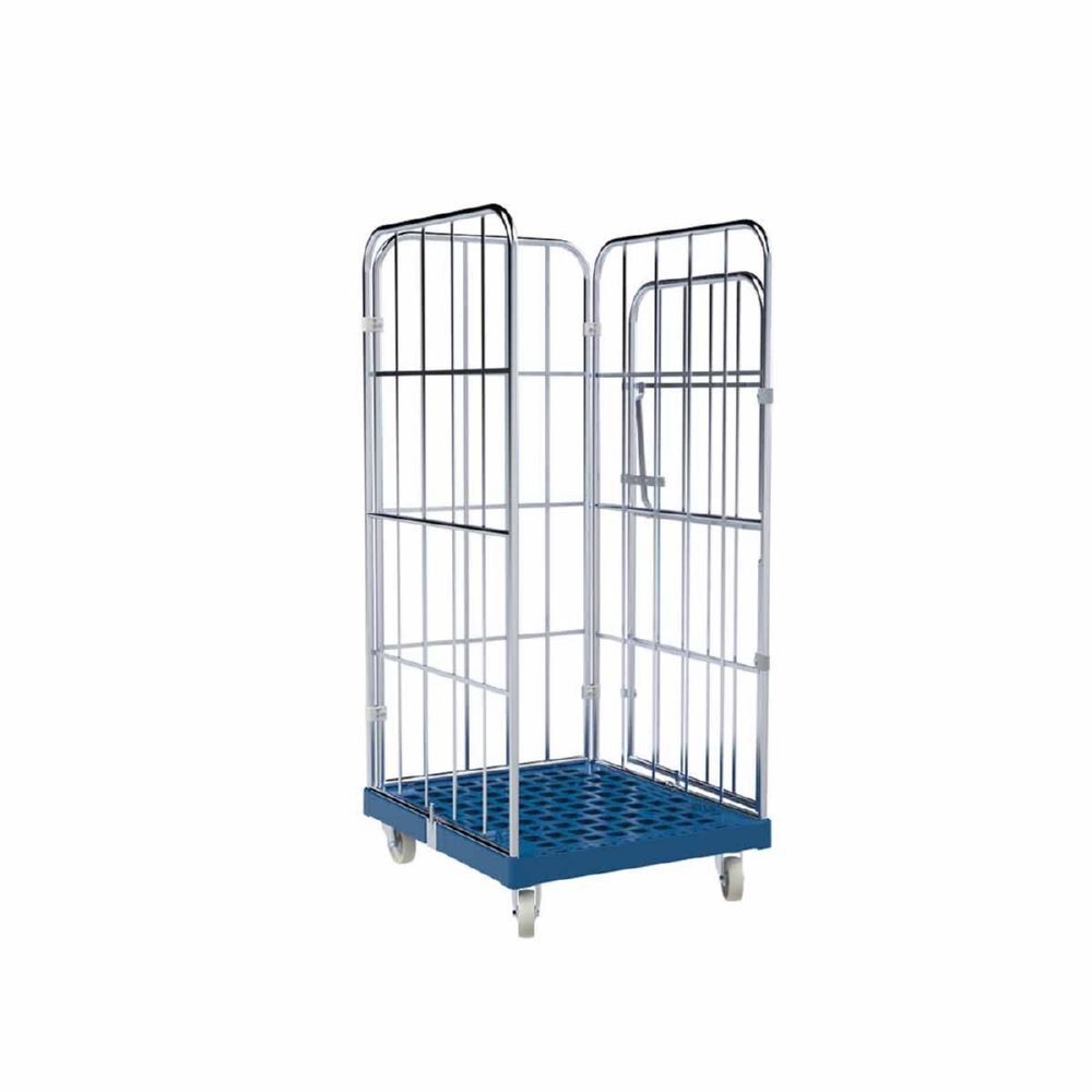 ESB Rollbehälter 1450 KU mit 4 Seiten in blau H 1630 mm ESB Rollbehälter 1450 KU mit 4 Seiten in blau H 1630 mm