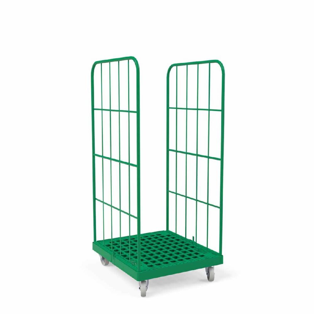 ESB Rollbehälter 1450 KU 2 seitig grün 724 x 815 x 1630 mm Produktbild ESB Rollbehälter 1450 KU 2 seitig grün 724 x 815 x 1630 mm bild 6