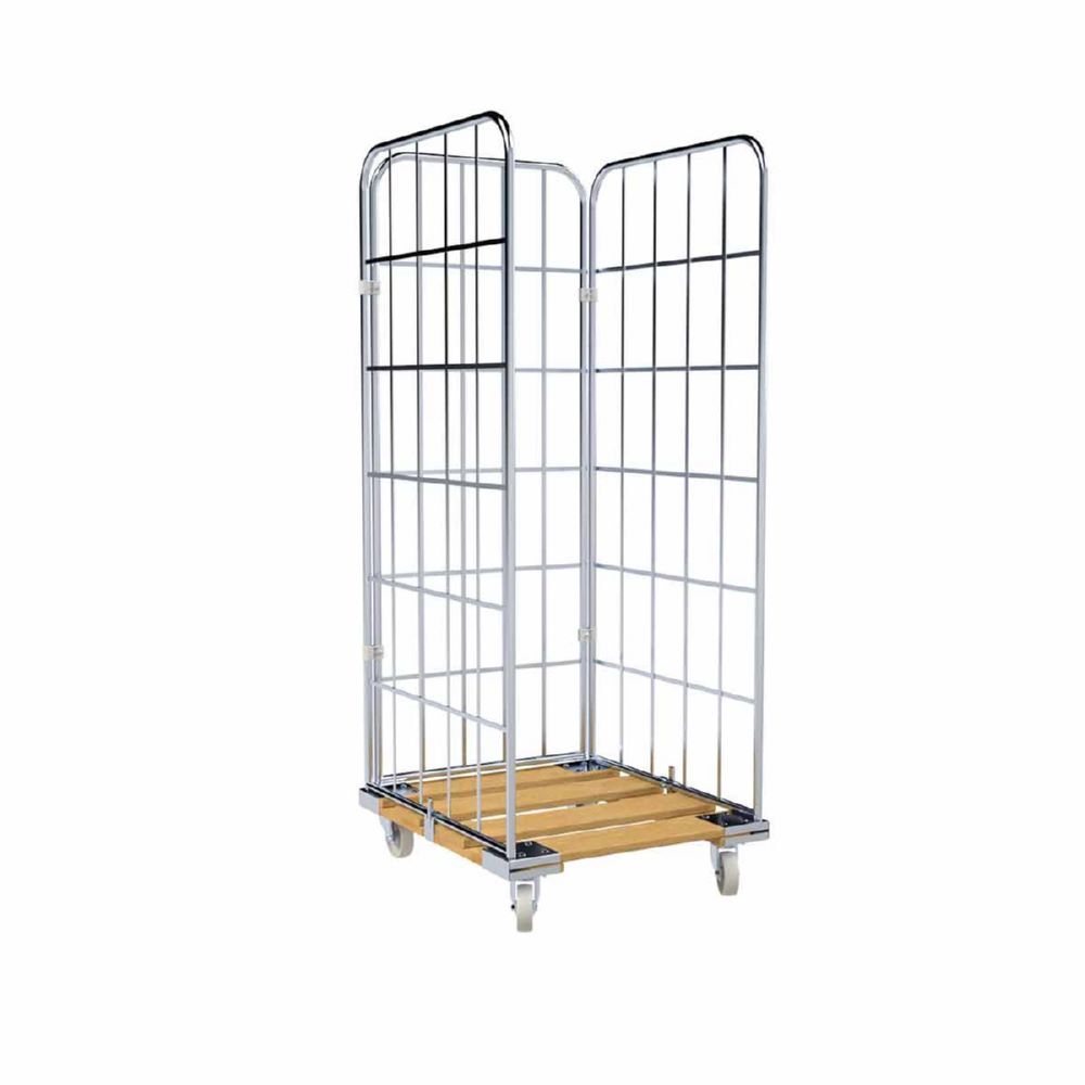 ESB Rollbehälter 1650 HO 3 seitig 724 x 810 x 1830 mm Produktbild ESB Rollbehälter 1650 HO 3 seitig 724 x 810 x 1830 mm