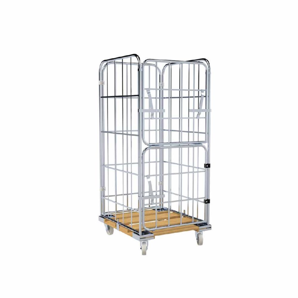 ESB Rollbehälter 1460 HO 4 seitig 724 x 810 x 1640 mm Produktbild ESB Rollbehälter 1460 HO 4 seitig 724 x 810 x 1640 mm