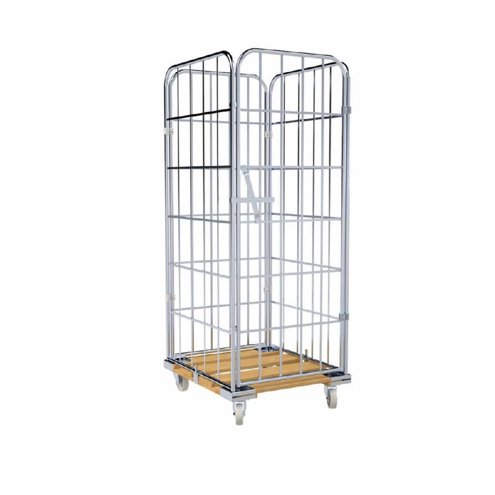 ESB Rollbehälter 1650 HO 4 seitig 1 Vorderwand 724 x 810 x 1830 mm Produktbild ESB Rollbehälter 1650 HO 4 seitig 1 Vorderwand 724 x 810 x 1830 mm
