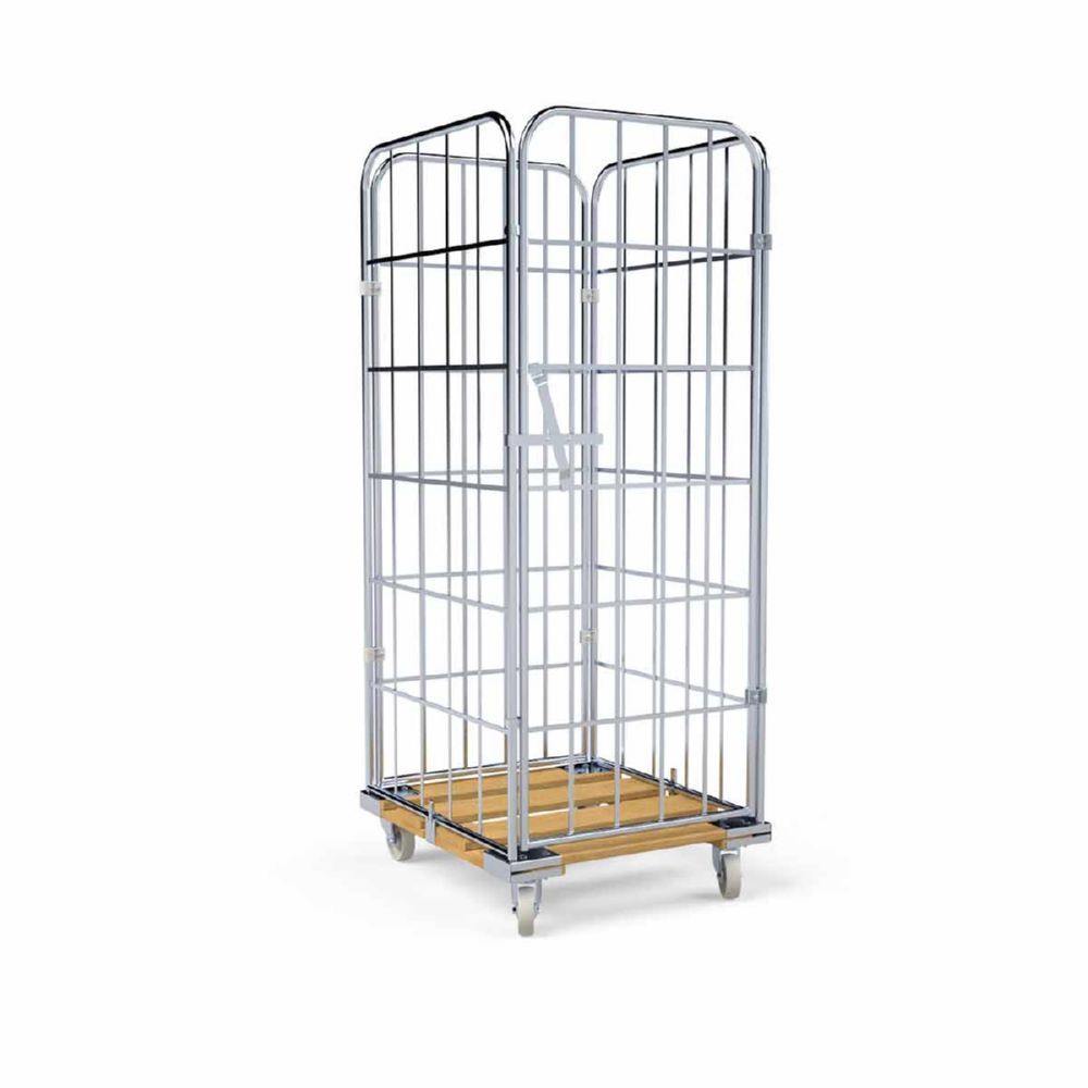 ESB Rollbehälter 1650 HO 4 seitig 1 Vorderwand 724 x 810 x 1830 mm Produktbild ESB Rollbehälter 1650 HO 4 seitig 1 Vorderwand 724 x 810 x 1830 mm bild 2