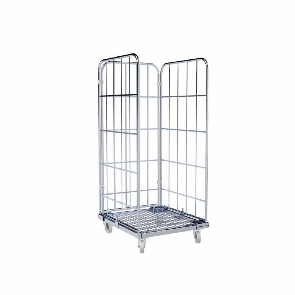 ESB Rollbehälter 1460 ME mit 3 Seiten 710 x 800 x 1640 mm Produktbild ESB Rollbehälter 1460 ME mit 3 Seiten 710 x 800 x 1640 mm