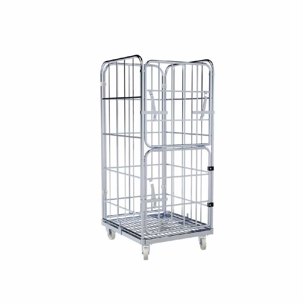 ESB Rollbehälter 1460 ME Vorderwand klappbar CR3 H 1640 mm Produktbild ESB Rollbehälter 1460 ME Vorderwand klappbar CR3 H 1640 mm