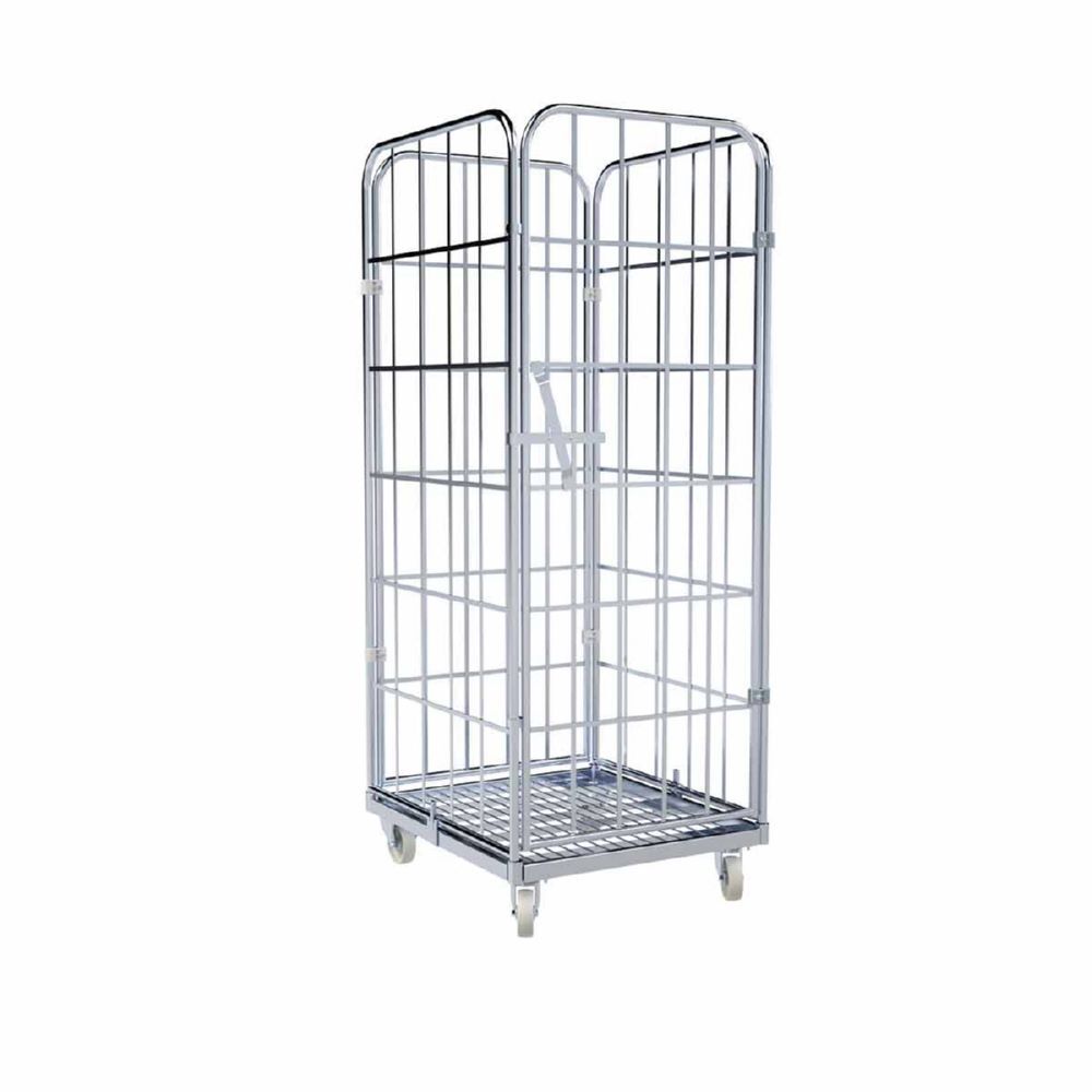 ESB Rollbehälter mit Gitter 1650 ME 710 x 800 x 1850 mm Produktbild ESB Rollbehälter mit Gitter 1650 ME 710 x 800 x 1850 mm