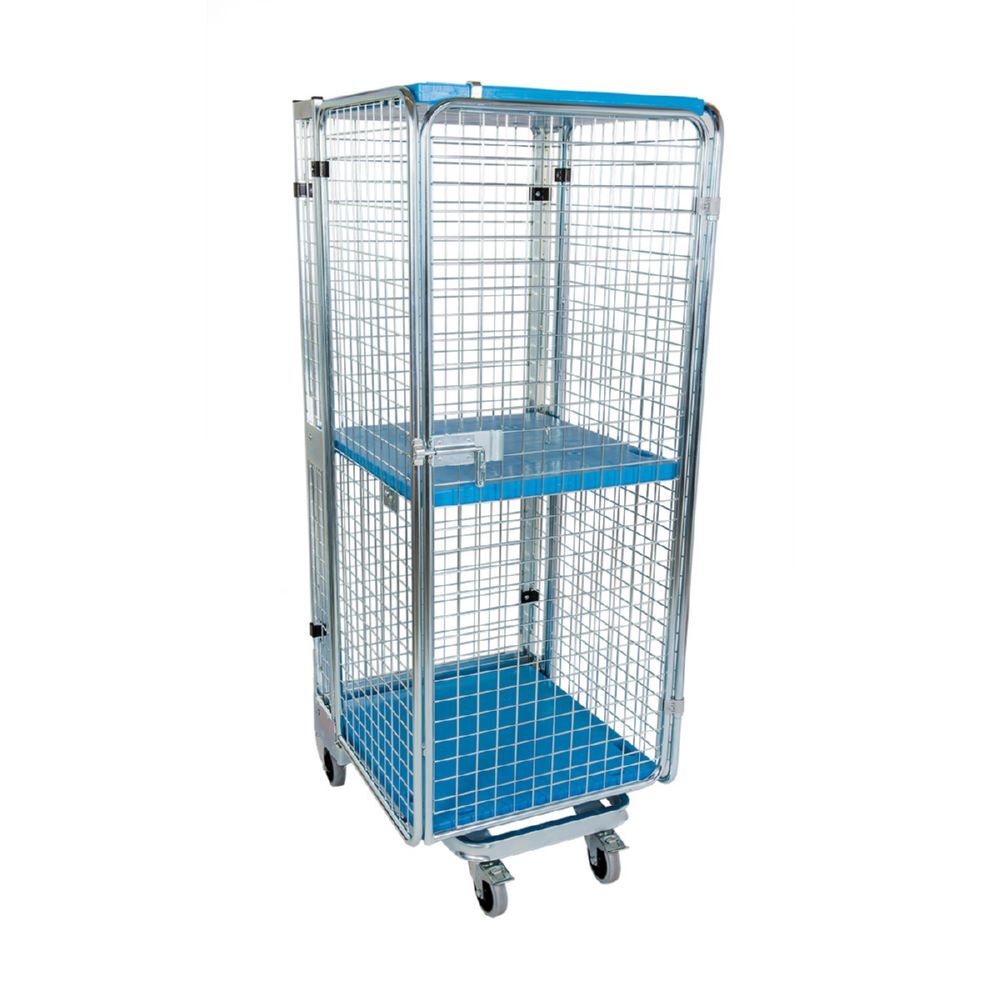 ESB Rollbehälter nestbar ADB 1600 KU 1 Tür 725 x 880 mm Produktbild ESB Rollbehälter nestbar ADB 1600 KU 1 Tür 725 x 880 mm