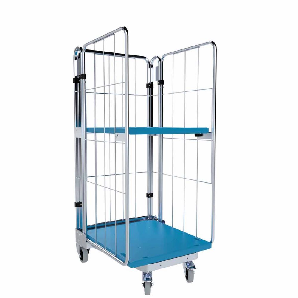 ESB Rollbehälter nestbar 1450 KU Cr3 729 x 818 x 1660 mm Produktbild ESB Rollbehälter nestbar 1450 KU Cr3 729 x 818 x 1660 mm