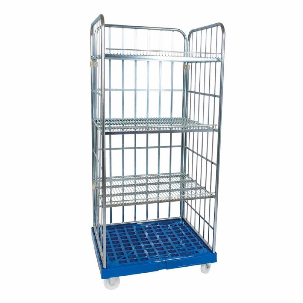 ESB Rollregal 1600 KU ohne Neigung in blau H 1790 mm Produktbild ESB Rollregal 1600 KU ohne Neigung in blau H 1790 mm