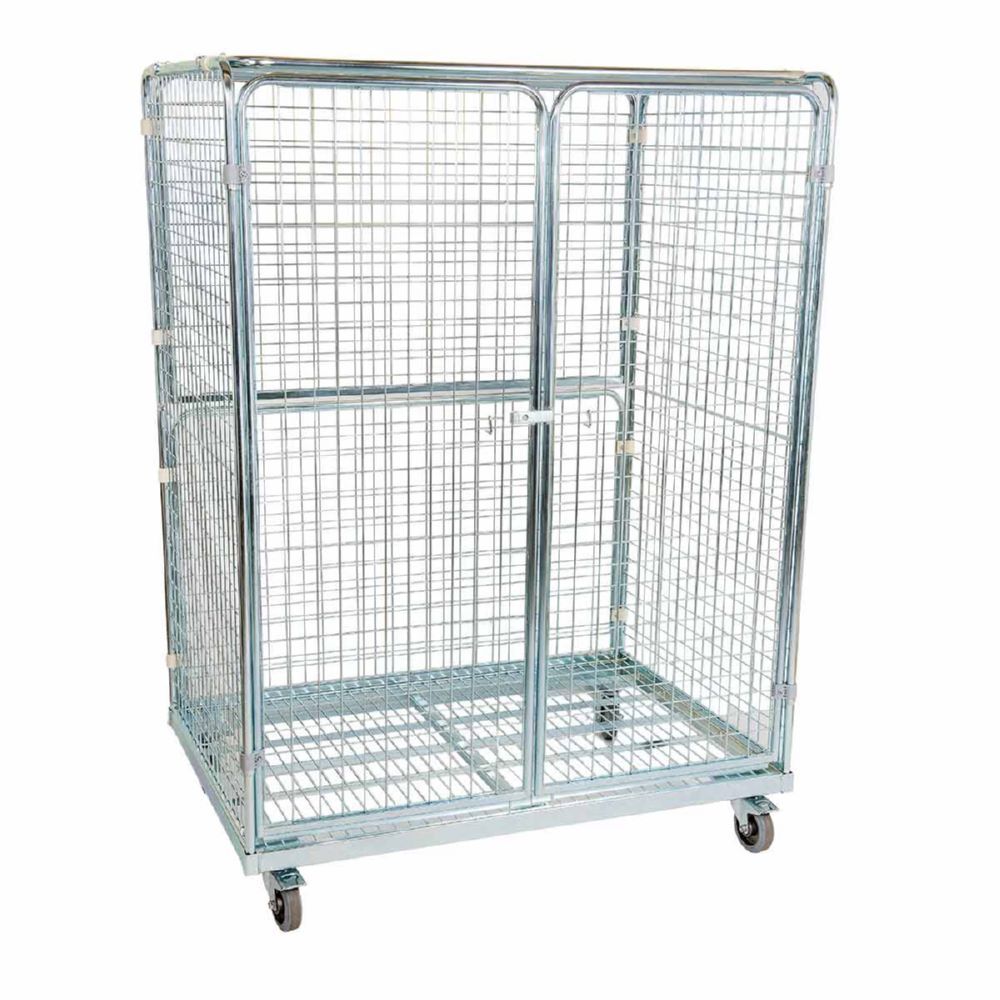 ESB Stahlrollbehälter ADB 1600 5 seitig 1350 x 950 x 1820 mm Produktbild ESB Stahlrollbehälter ADB 1600 5 seitig 1350 x 950 x 1820 mm