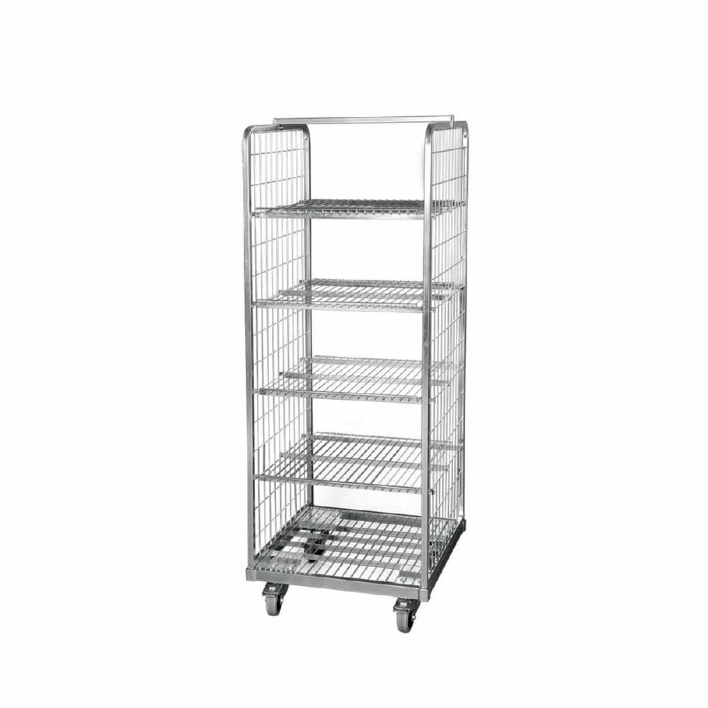 ESB Stahlrollbehälter 1490 einlegbare Böden 610 x 610 mm Produktbild ESB Stahlrollbehälter 1490 einlegbare Böden 610 x 610 mm