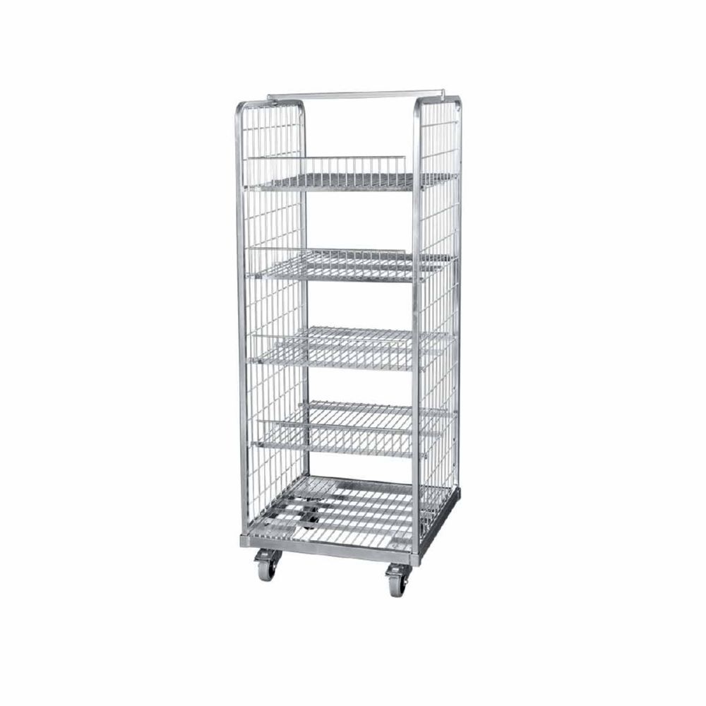 ESB Stahlrollbehälter 1490 mit Stabilisierungsstange 610 x 610 x 1675 mm Produktbild ESB Stahlrollbehälter 1490 mit Stabilisierungsstange 610 x 610 x 1675 mm
