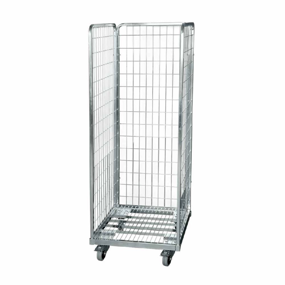 ESB Stahlrollbehälter 1490 Maße 610 x 610 x 1655 mm Produktbild ESB Stahlrollbehälter 1490 Maße 610 x 610 x 1655 mm