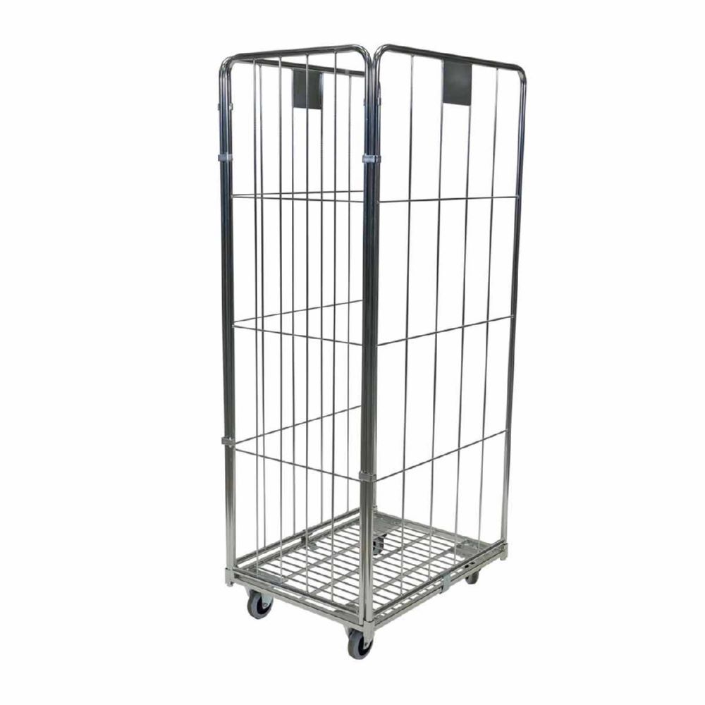 ESB Stahlrollbehälter 1650 3 Seiten 600 x 800 x 1800 mm Produktbild ESB Stahlrollbehälter 1650 3 Seiten 600 x 800 x 1800 mm bild 3