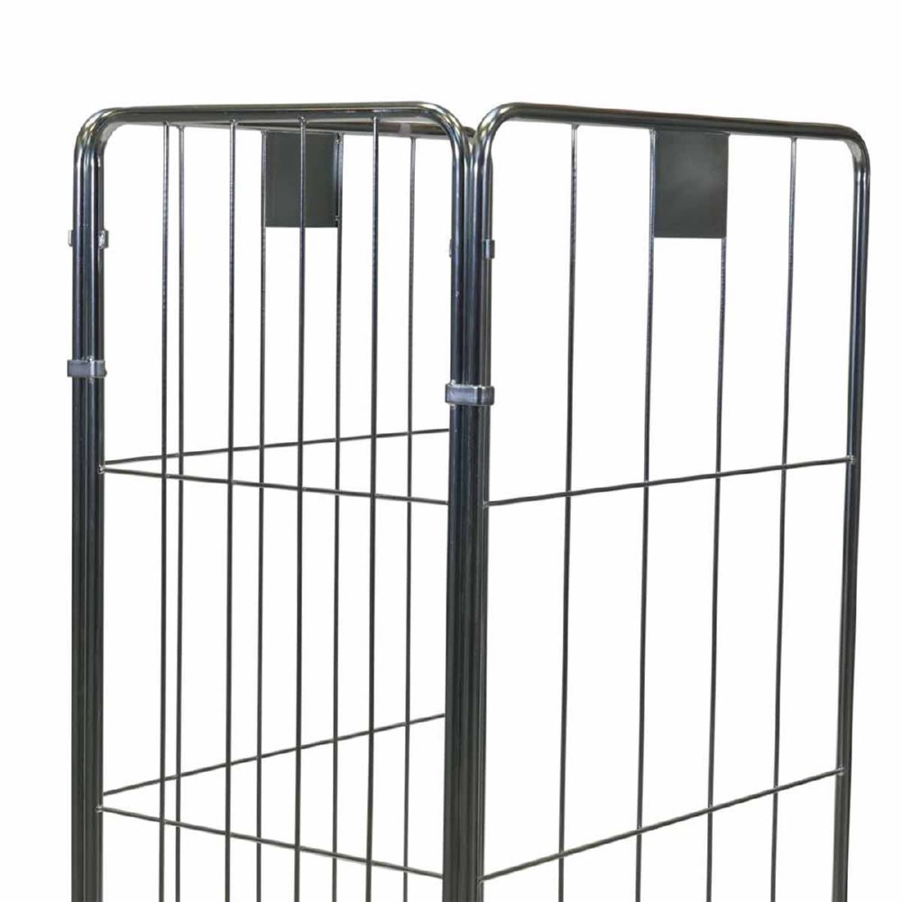 ESB Stahlrollbehälter 1650 3 Seiten 600 x 800 x 1800 mm Produktbild ESB Stahlrollbehälter 1650 3 Seiten 600 x 800 x 1800 mm bild 4