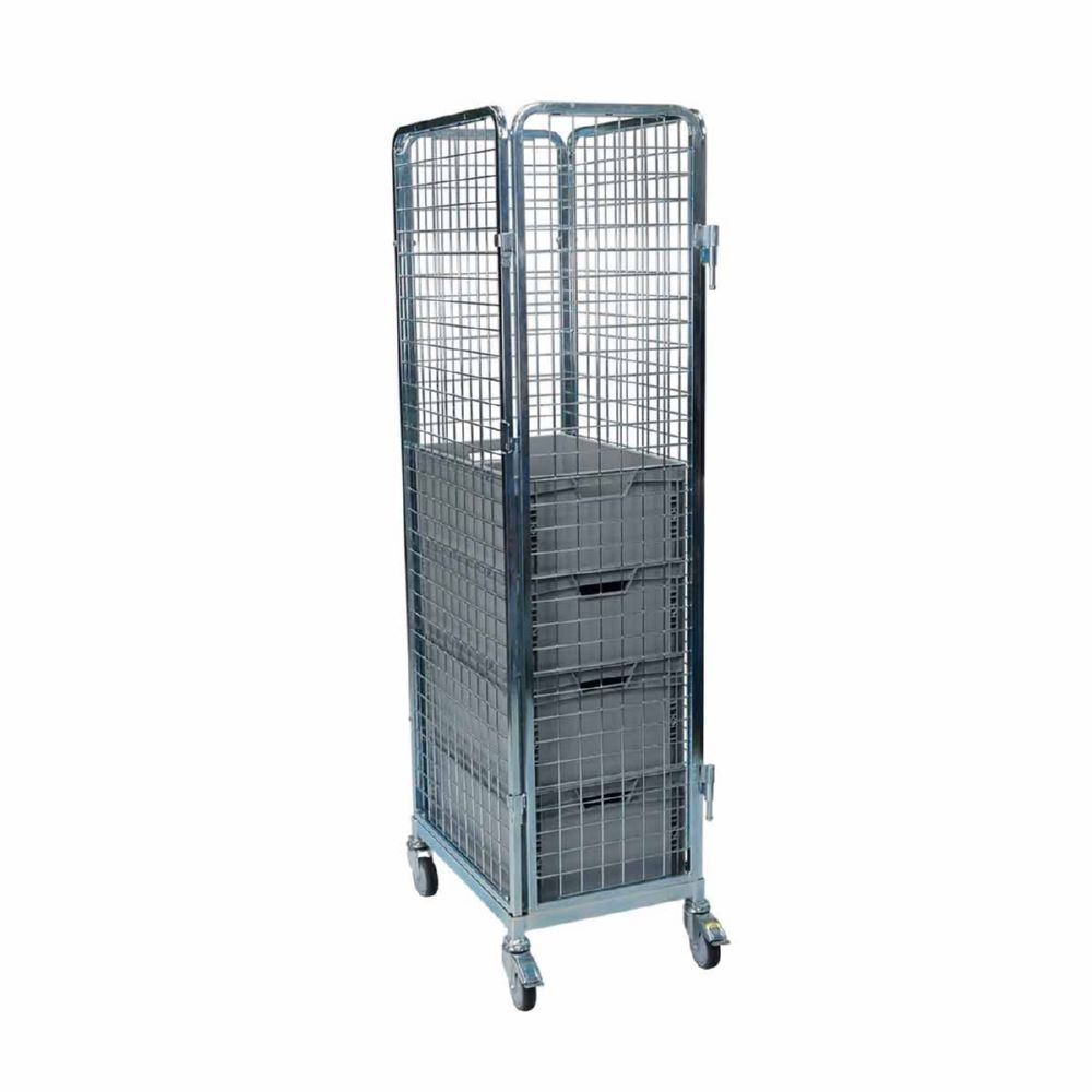 ESB Stahlrollbehälter 1665 mit 1 Tür 500 x 680 x 1860 mm Produktbild ESB Stahlrollbehälter 1665 mit 1 Tür 500 x 680 x 1860 mm bild 3