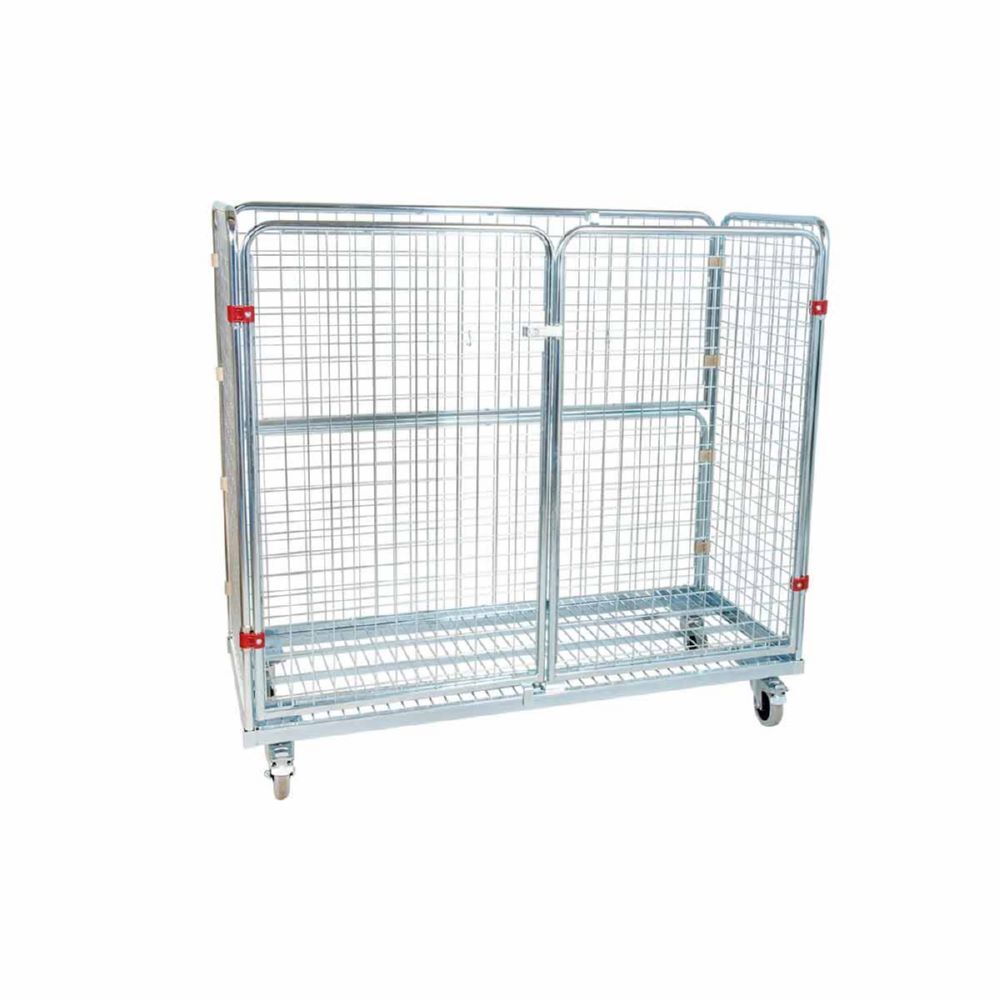 ESB Stahlrollbehälter 1200 2 Flügeltüren 1500 x 620 x 1400 mm Produktbild ESB Stahlrollbehälter 1200 2 Flügeltüren 1500 x 620 x 1400 mm