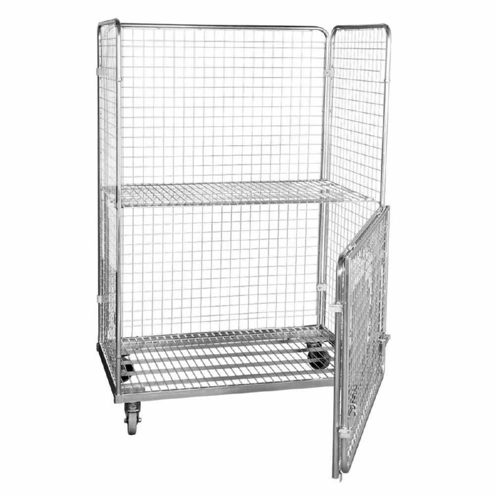 ESB Stahlrollbehälter 1600 klappbare Vorderwand 1200 x 800 x 1820 mm Produktbild ESB Stahlrollbehälter 1600 klappbare Vorderwand 1200 x 800 x 1820 mm bild 6