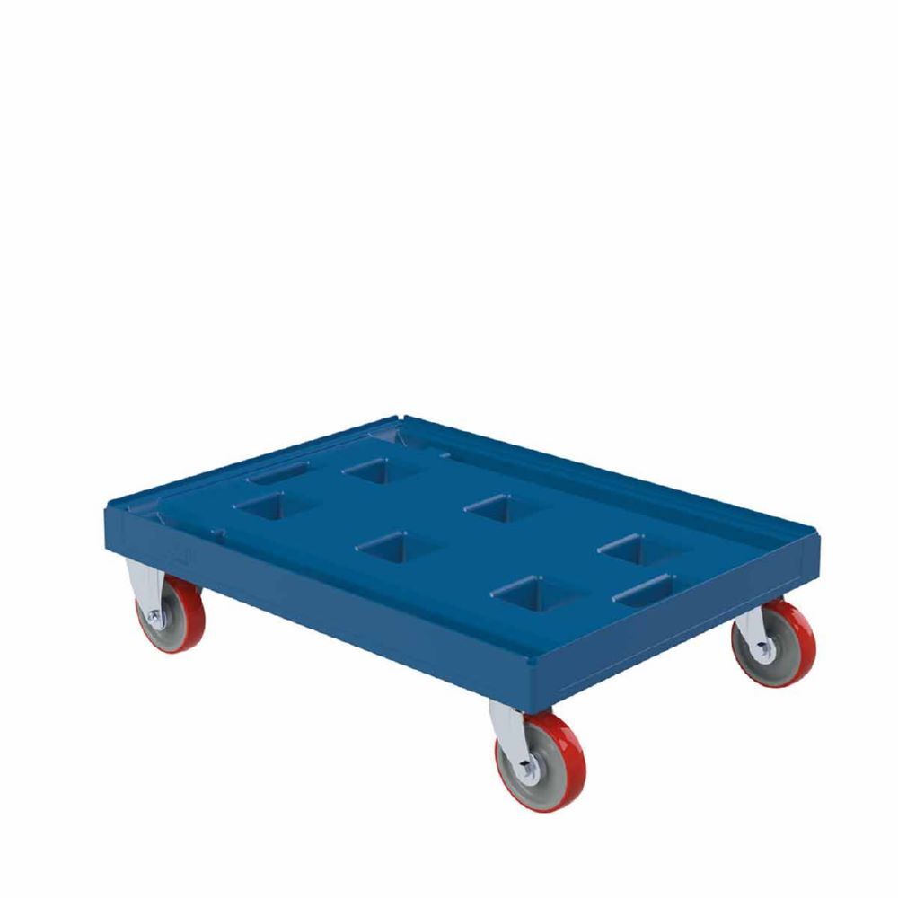 ESB Transportroller KU offen blau 814 x 612 x 225 mm Produktbild ESB Transportroller KU offen blau 814 x 612 x 225 mm