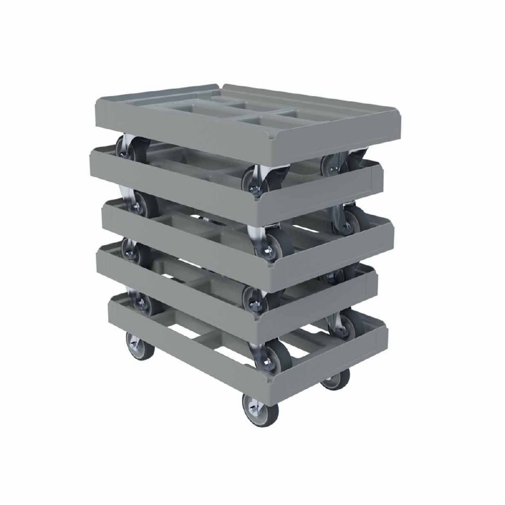 ESB Transportroller KU offen grau 410 x 610 x 183 mm Produktbild ESB Transportroller KU offen grau 410 x 610 x 183 mm bild 2