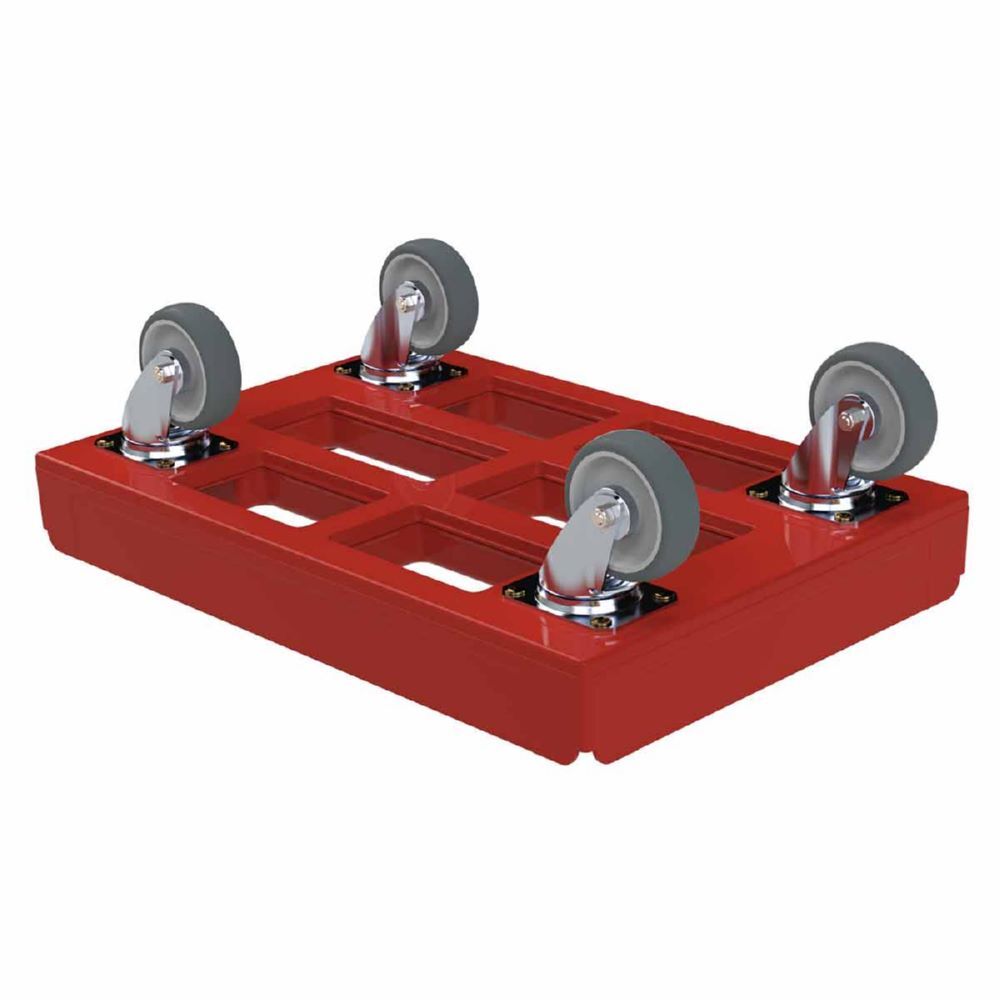 ESB Transportroller KU rot Maße 410 x 610 x 196 mm Produktbild ESB Transportroller KU rot Maße 410 x 610 x 196 mm bild 2