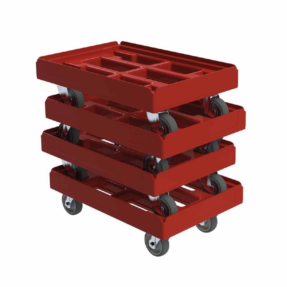 ESB Transportroller KU rot Maße 410 x 610 x 196 mm Produktbild ESB Transportroller KU rot Maße 410 x 610 x 196 mm bild 3