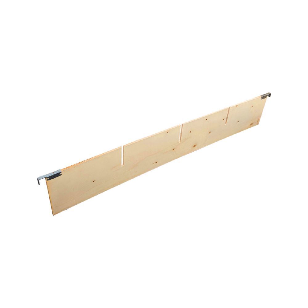 ESB Trennwand für Holzaufsatzrahmen 3 Schlitze 1200 mm ESB Trennwand für Holzaufsatzrahmen 3 Schlitze 1200 mm