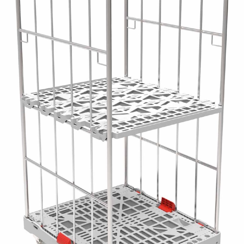 ESB Zwischenboden KU für Rollbehälter grau 717 x 808 x 25 mm Produktbild ESB Zwischenboden KU für Rollbehälter grau 717 x 808 x 25 mm