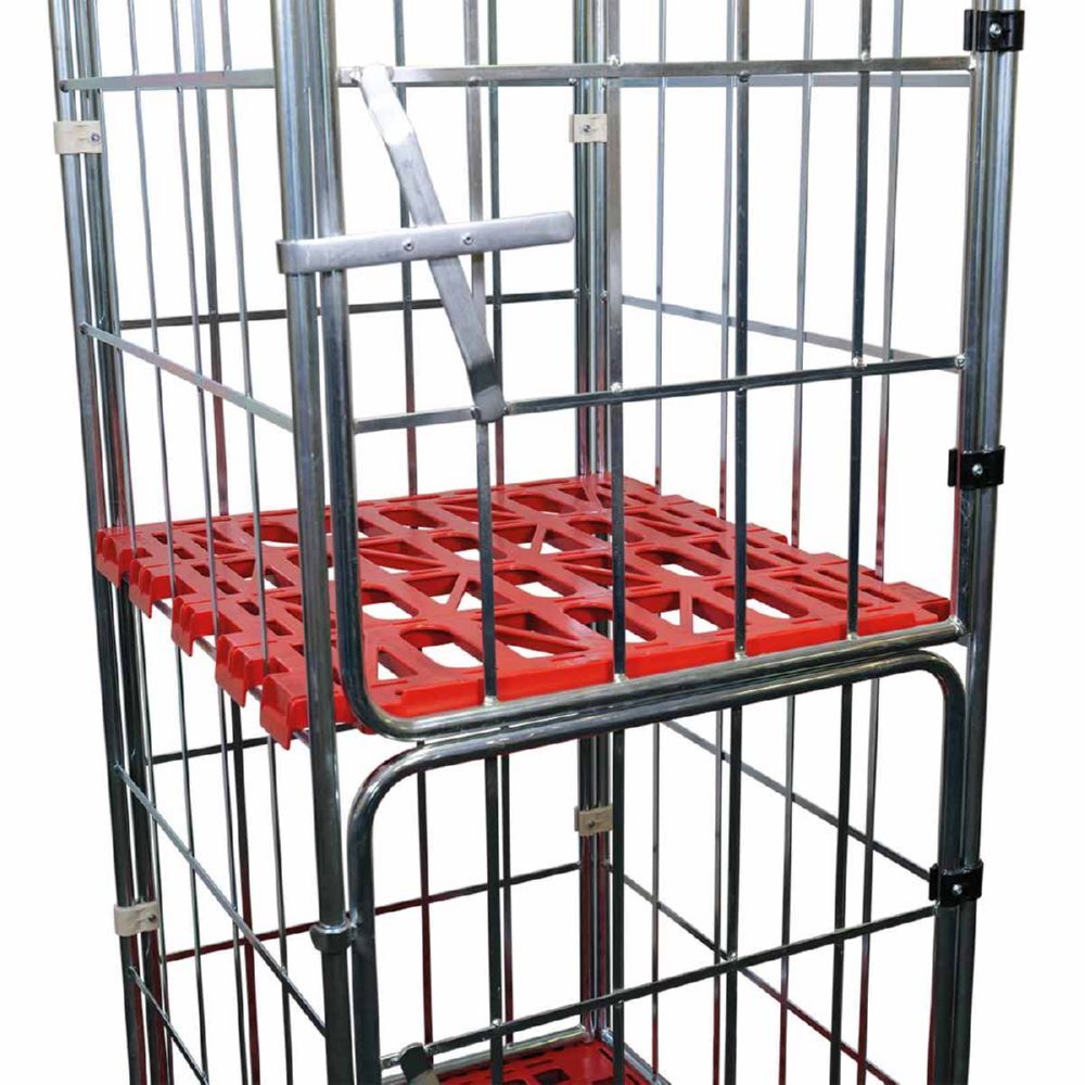 ESB Zwischenboden KU für Rollbehälter rot 710 x 735 x 25 mm Produktbild ESB Zwischenboden KU für Rollbehälter rot 710 x 735 x 25 mm