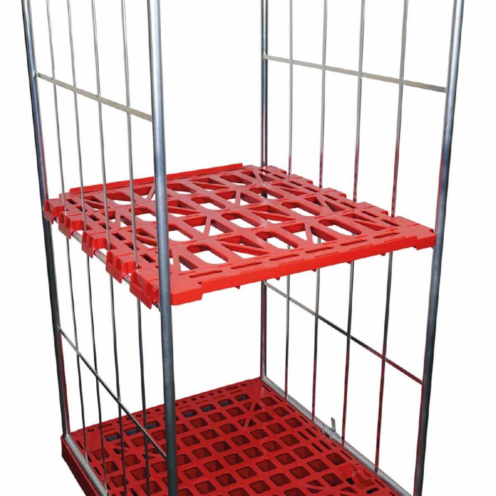ESB Zwischenboden KU für Rollbehälter rot 710 x 778 x 25 mm Produktbild ESB Zwischenboden KU für Rollbehälter rot 710 x 778 x 25 mm