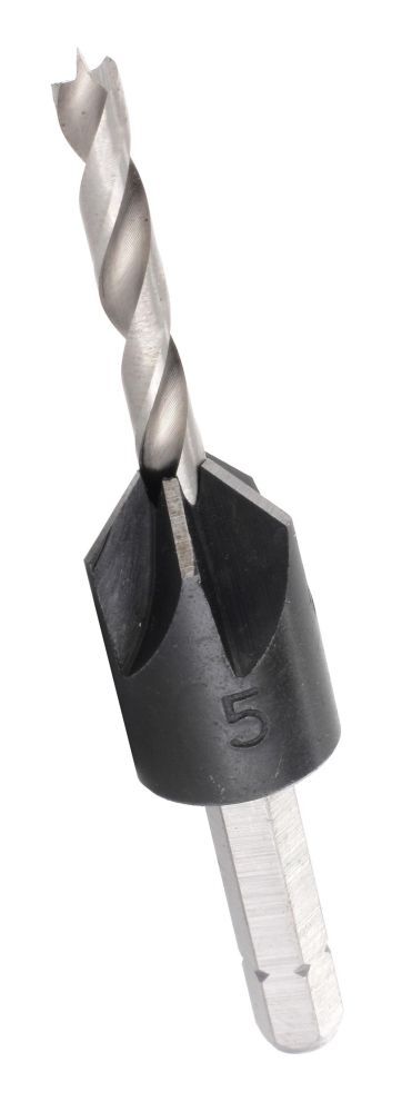 Famag Bohrer Bit Senker Satz mit HSS Bohrern Durchmesser 5,0mm Produktbild Famag Bohrer Bit Senker Satz mit HSS Bohrern Durchmesser 5,0mm