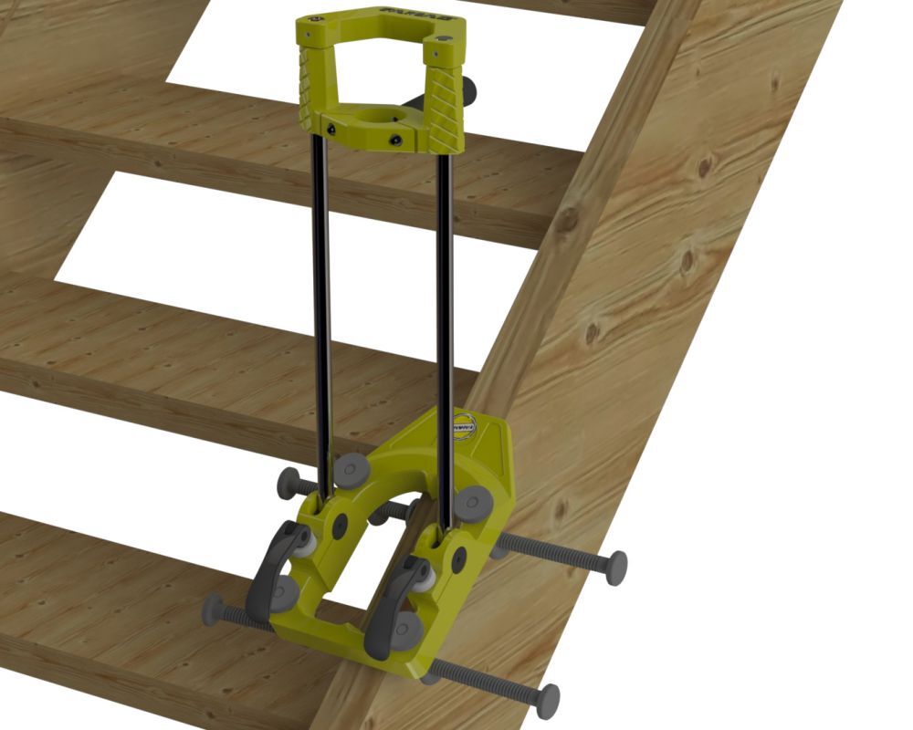 Famag Treppenbaubohrständer schwenkbar kurz ohne Führungsteller Produktbild Famag Treppenbaubohrständer schwenkbar kurz ohne Führungsteller bild 2