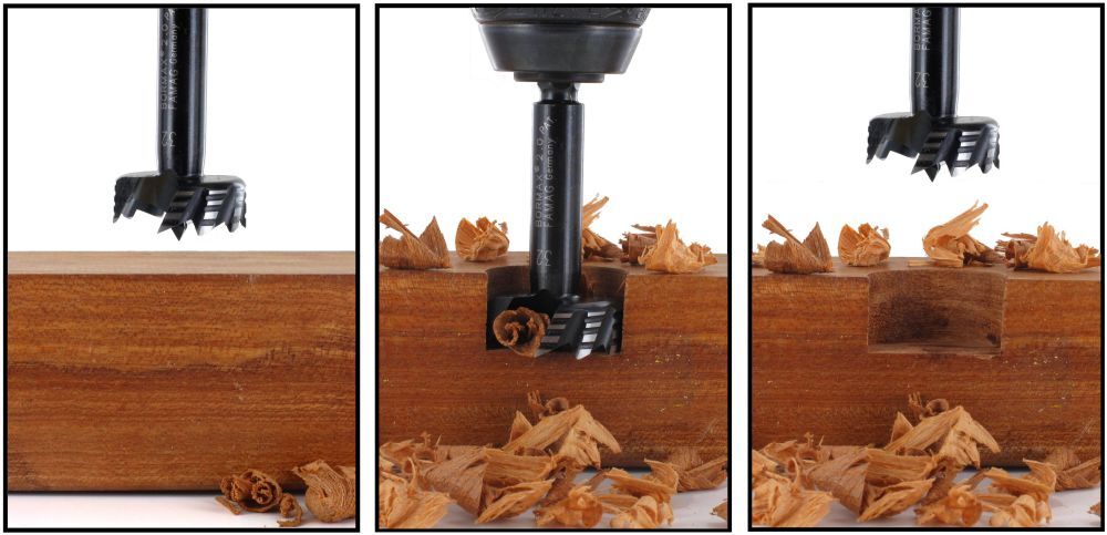 Famag Bormax Forstnerbohre Satz im Holzkastasten 15 teilig Produktbild Famag Bormax Forstnerbohre Satz im Holzkastasten 15 teilig bild 3